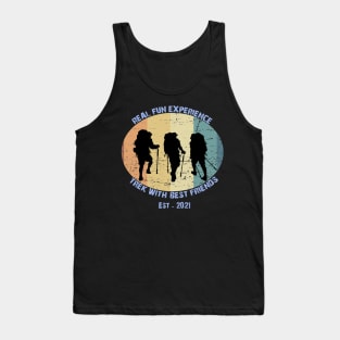 Trekking and Hiking fun with best friends Tank Top